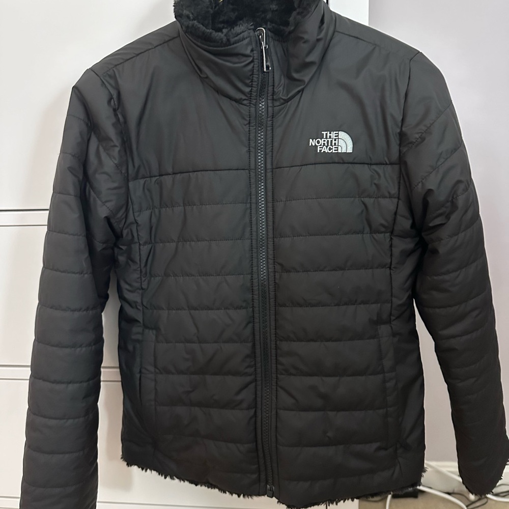 The North Face kids girls size 10/12 M black jacket